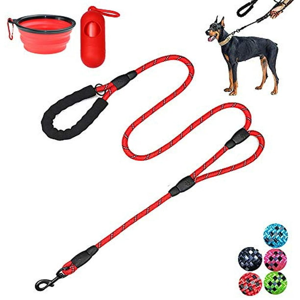 Heavy Duty Small Medium Breed Braided 6' Dog Leash for Dogs Up To 65 Pounds Heavy Duty Small Medium Breed Braided 6' Dog Leash for Dogs Up To 65 Pounds